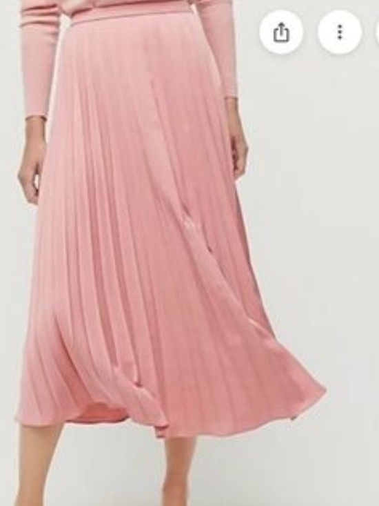 J. Crew Dresses & Skirts - J. Crew Blush Pleated Midi Skirt